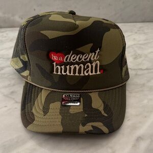 Be A Decent Human Brianna Chickenfry Hat